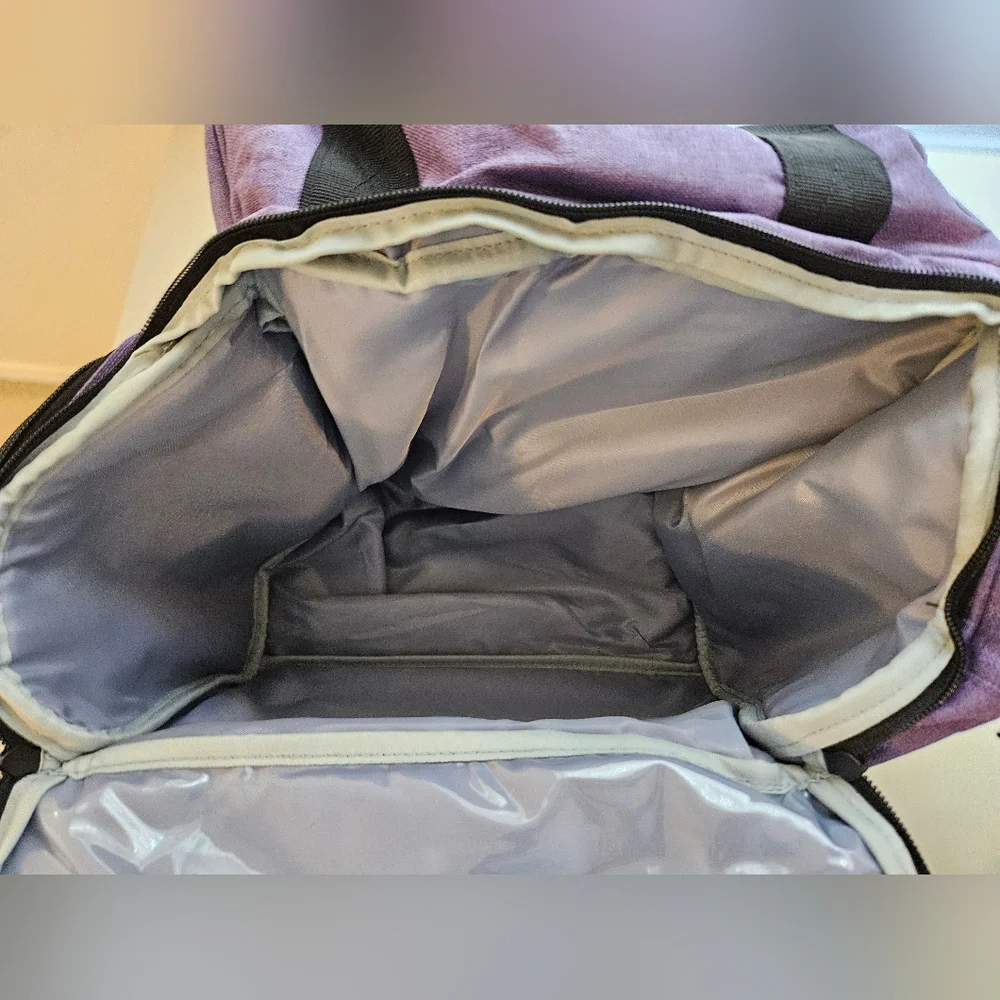 BAFASO 2-Layers Large Makeup Bag with 3 Removable Pouches and Detachable Divider